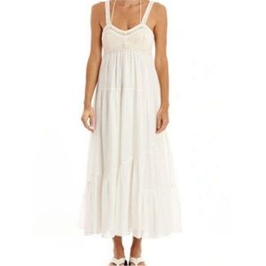 La Ligne Jane Dress in size XS in the color cream